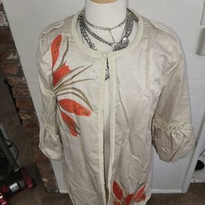 Beautiful Silk like Jacket New